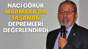 Naci Görür Marmara'da yaşanan depremleri değerlendirdi